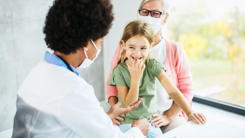 Masked patient